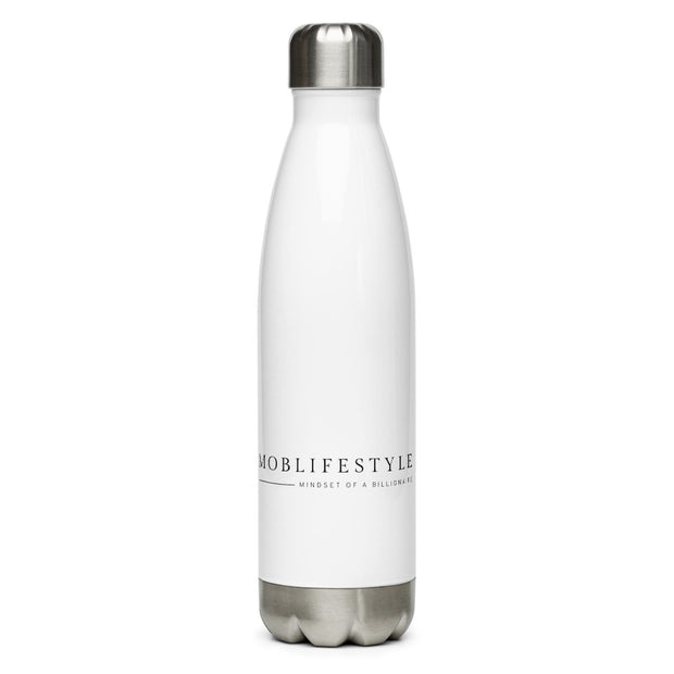 Mindset of a billionaire Signature Stainless Steel Water Bottle - Moblifestyle Mindset of a Billionaire